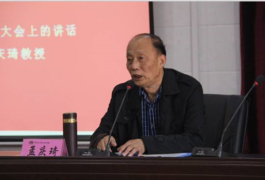 党委副书记孟庆琦教授党课讲座